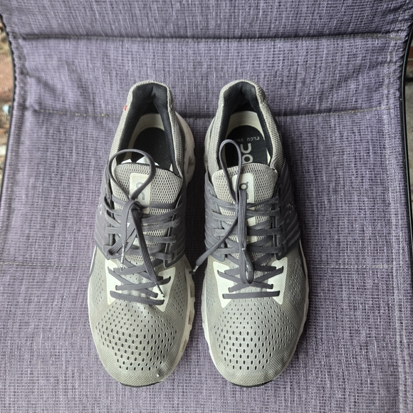 On Cloudswift Running Men's Gray Athletic Sneakers Size 9.5 - Picture 7 of 11